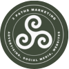 3 paths marketing logo